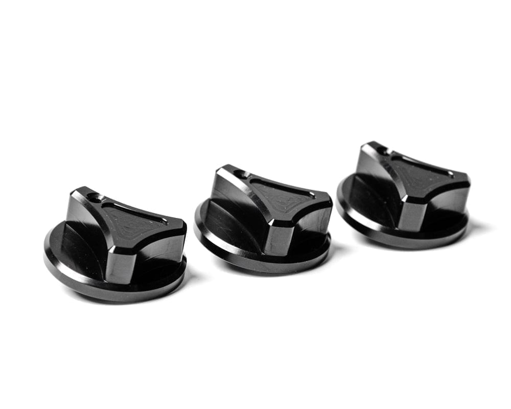 Chevy | GMC NBS 1999-2002 Billet Climate Control Knobs, w/ 3 Knob Climate Control